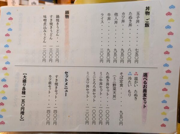 8メニュー裏 » 食べ歩き うまログ!